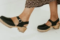 Mia Heels|Clogs<Freja Clog-Black