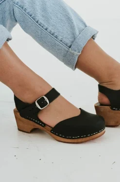 Mia Heels|Clogs<Sofia Clog-Black