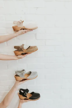Mia Heels|Clogs<Sofia Clog-Black
