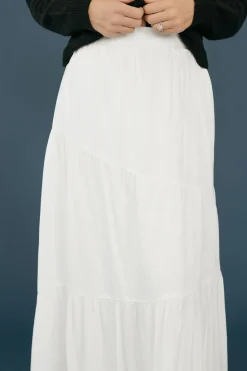 mittoshop Maternity Friendly|Skirts<Mindy Skirt-Ivory