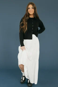 mittoshop Maternity Friendly|Skirts<Mindy Skirt-Ivory