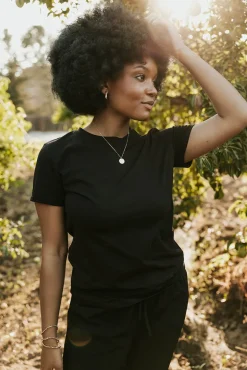 Dongguan Huoyoung Apparel Co Tops|Tops<Must Have Tee-Black