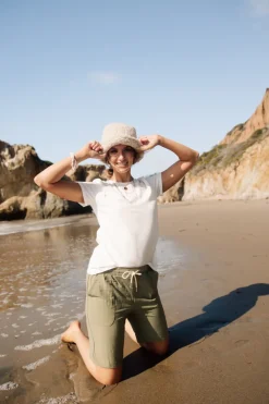 Love Olive Co Tops|Tops<Must Have Tee-White