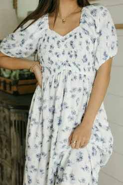 Polagram Maternity Friendly|Dresses<Myla Dress-/Blue