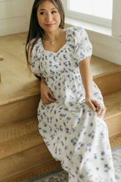 Polagram Maternity Friendly|Dresses<Myla Dress-/Blue