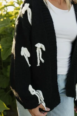 Polagram Tops|Cardigans<Nancie Cardigan-Black