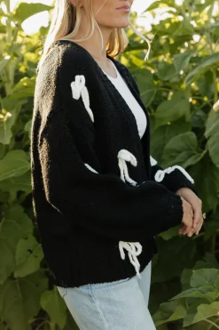 Polagram Tops|Cardigans<Nancie Cardigan-Black