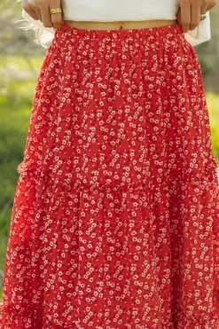 Dongguan Huoyoung Apparel Co Maternity Friendly|Bottoms<Oaklyn Skirt- Floral