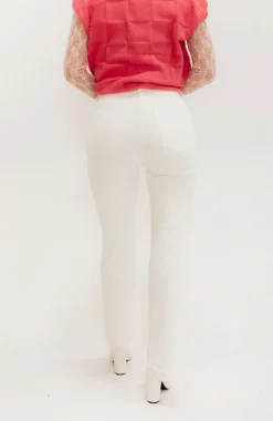 Risen Bottoms|Denim<Patten Denim-White