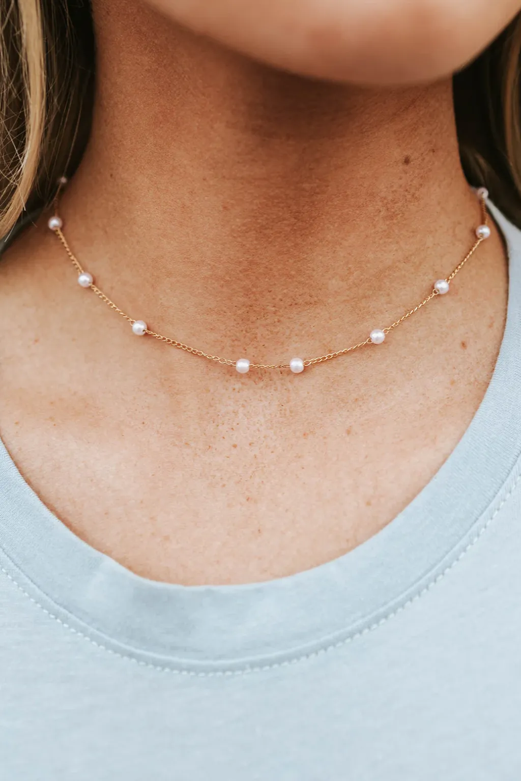 Ali Express Necklaces<Pearl Choker