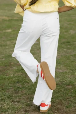 Mica Denim Bottoms|Denim<Pearson Denim-Ivory