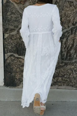 Tea N Rose White Collection|Wedding<Petite Annemarie Dress-White