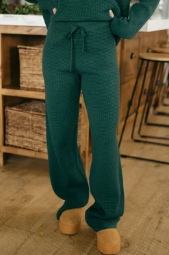 Dongguan Huoyoung Apparel Co Bottoms|Bottoms<Piper Sweater Pants-Emerald