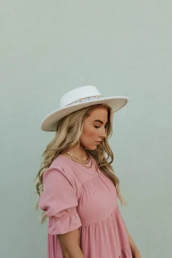 Ellison Hats & Beanies<Positive Energy Hat-Off White
