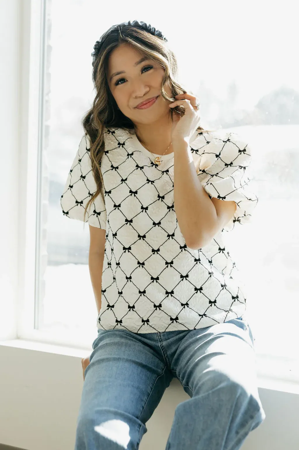 So Me Tops|Tees<Priscilla Top-Ivory