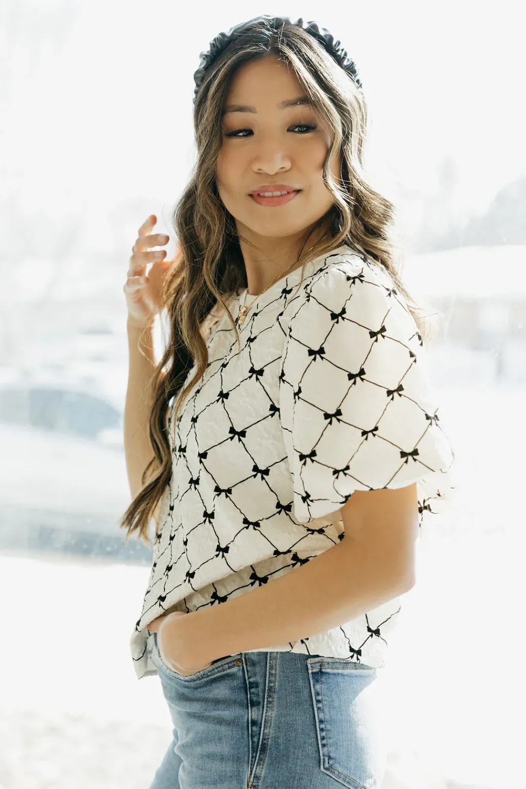 So Me Tops|Tees<Priscilla Top-Ivory
