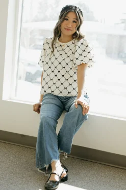 So Me Tops|Tees<Priscilla Top-Ivory