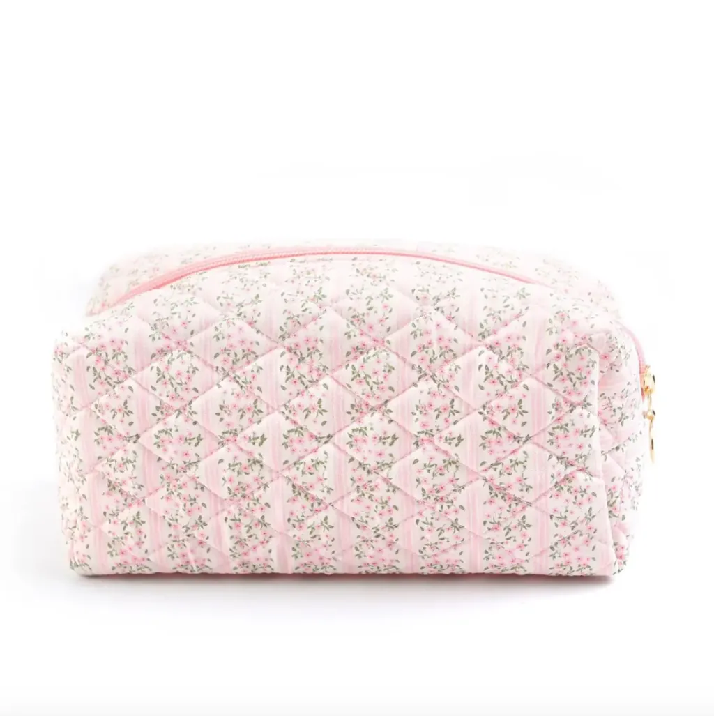 Faire Bags<Quilted Cosmetic Bag