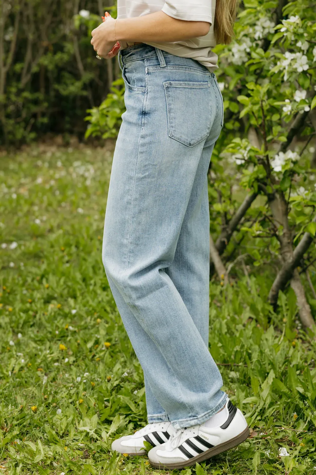 Vervet Bottoms|Denim<Rennie Denim-Medium Light