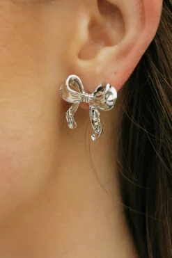 Ali Express Earrings<Ribbon Bow Earrings-