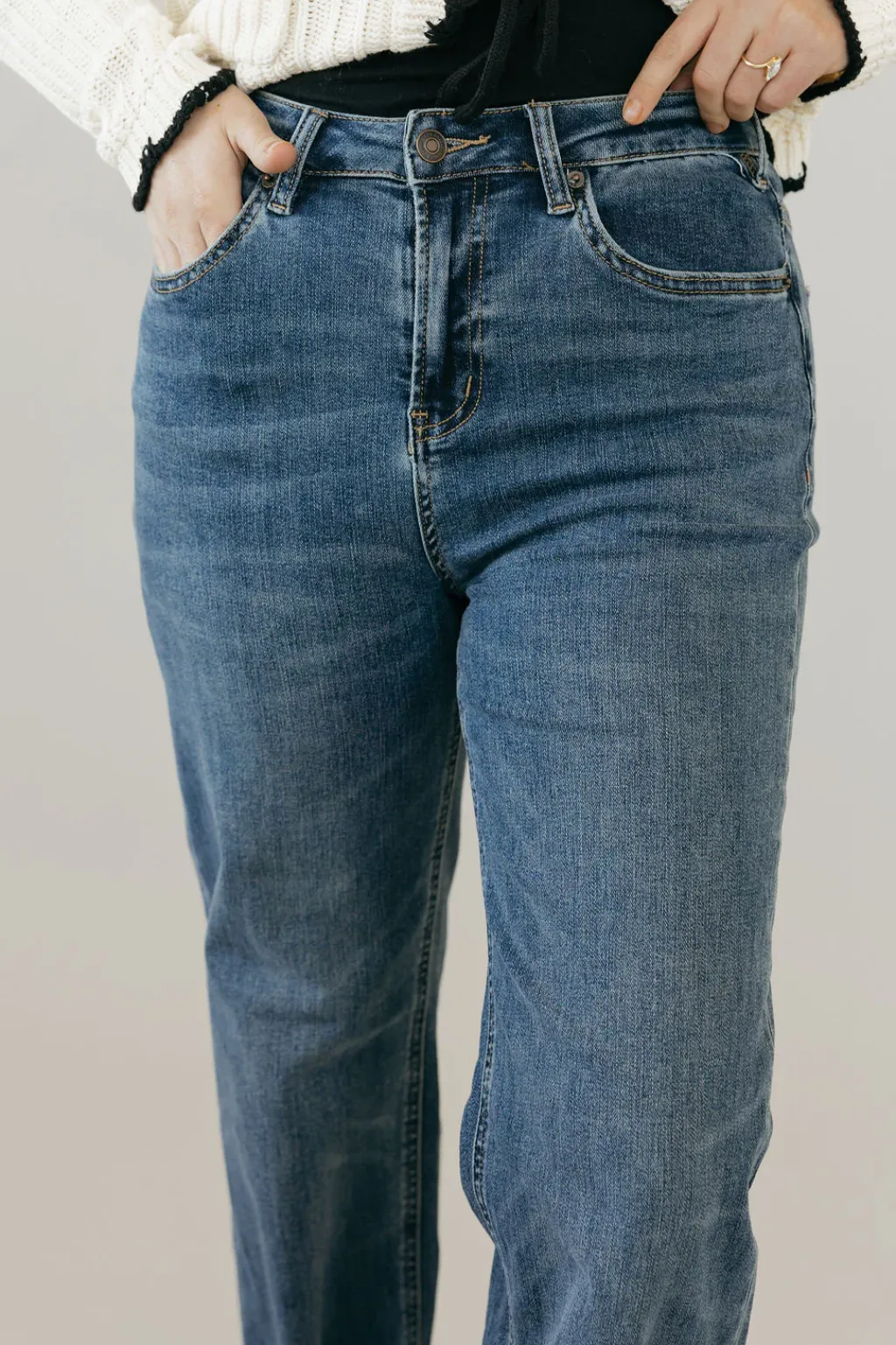 Mica Denim Bottoms|Denim<Ridley Denim-Medium
