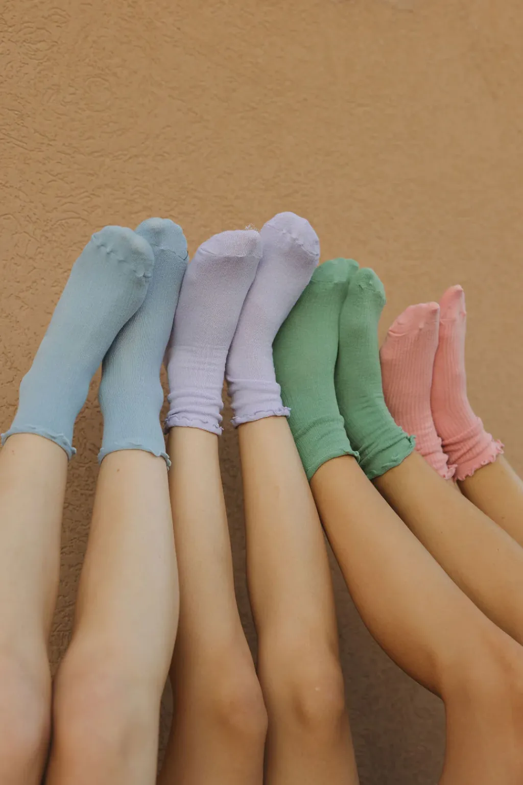 Faire Socks<Ruffle Socks-Lilac