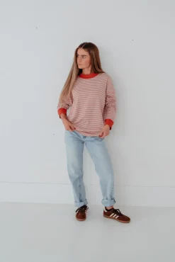 Dongguan Huoyoung Apparel Co Tops|Maternity Friendly<Russ Top-Brick