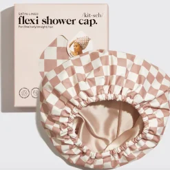 Kitsch Bath & Body<Satin Lined Shower Cap