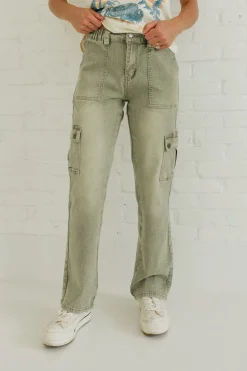 Anniewear Bottoms|Pants<Serena Pants-Olive