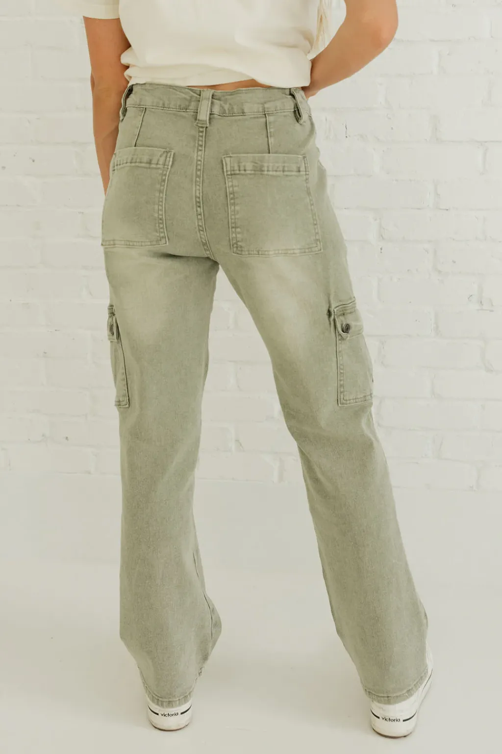 Anniewear Bottoms|Pants<Serena Pants-Olive
