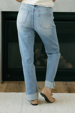 Mica Denim Bottoms|Denim<Simmons Denim-Medium Light