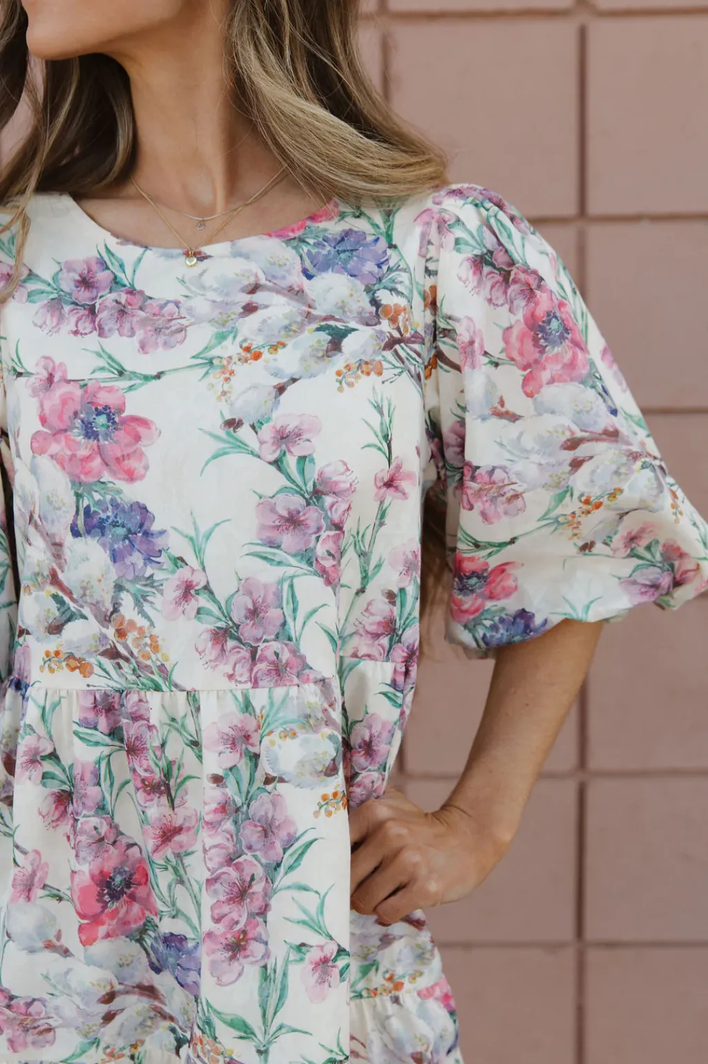 Polagram Maternity Friendly|Dresses<Sonia Dress-Cream