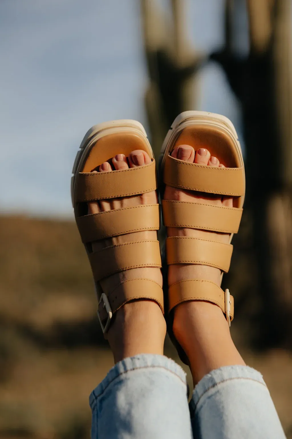 Sorel Sandals<Joanie III Ankle Strap Sandals-Honest Beige