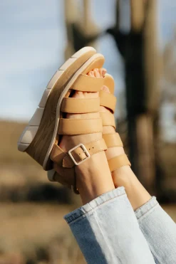 Sorel Sandals<Joanie III Ankle Strap Sandals-Honest Beige