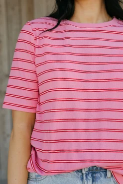 Dongguan Huoyoung Apparel Co Tops|Maternity Friendly<Stanley Tee- Stripe