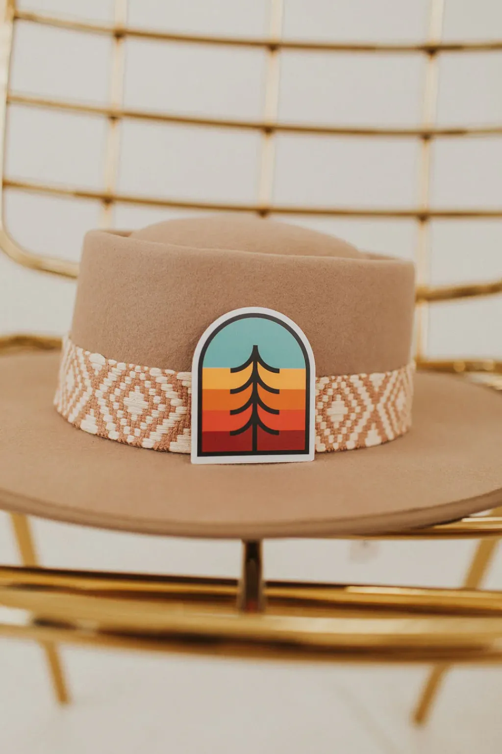 Olive Ave Stickers<Sticker-Rainbow Tree