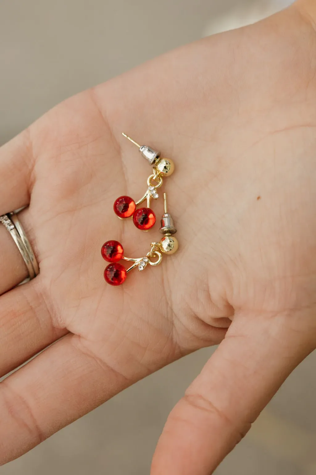 Ali Express Earrings<Sweet Cherry Earrings-