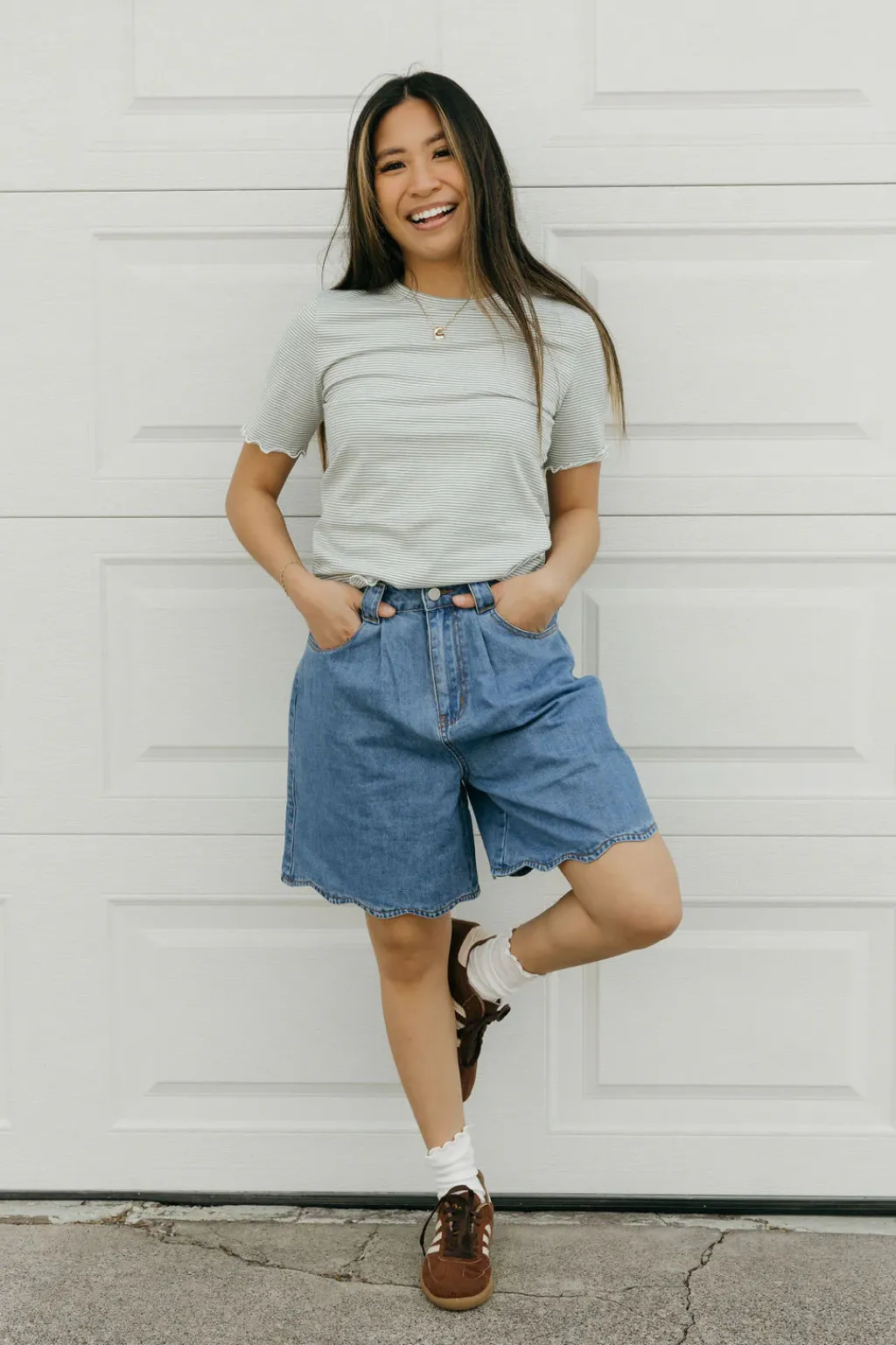 Mable Shorts<Sweet Scallop Shorts-Medium