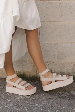 Teva Sandals<Flatform Mevia Sandals-Birch
