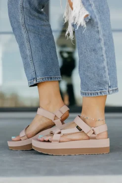 Teva Sandals<Flatform Universal-Maple Sugar/Lion