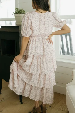 Polagram Maternity Friendly|Dresses<Tillie Dress-Blush Multi