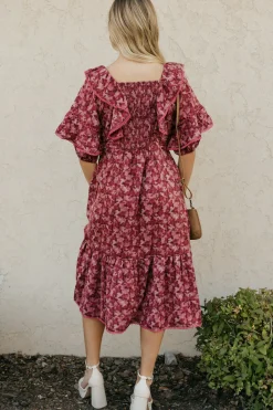 Dongguan Huoyoung Apparel Co Dresses|Dresses<Viviana Dress-Berry Multi