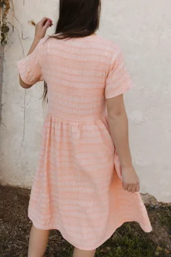 Polagram Dresses|Midi Dresses<Whitney Dress-Peach