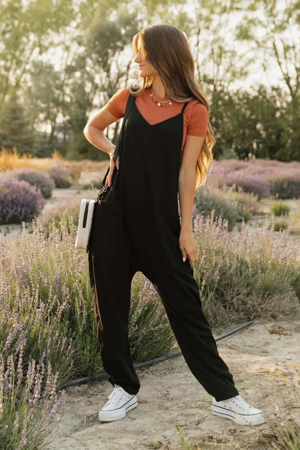 Charmo Maternity Friendly|Nursing Friendly<Wilda Jumpsuit-Black